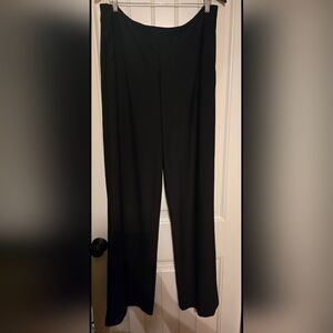 LYSSE Black Wide-leg Trouser Dress Pants